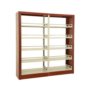 Estantería de almacenamiento de muebles escolares de doble cara, estantería de libros de acero, la más barata - Product Image 5