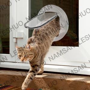 Круглая прозрачная стеклянная дверь для собак и щенков - Product Image 5