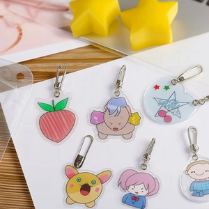 Shrinky dink nhựa kit bao gồm nghệ thuật giấy lỗ Punch bút chì cho hàng thủ công và anime Móc Chìa Khóa nhiệt thu nhỏ tấm phim - Product Image 2