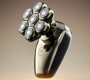 Rasoir rotatif domestique personnalisé MS-680 à 7 têtes, étanche, professionnel, rechargeable, pour hommes - Product Image 1