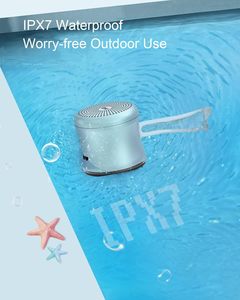 EWA A119 Mini Bluetooth <span class=keywords><strong>Speaker</strong></span> với dây buộc, nhỏ mạnh mẽ dễ thương kim loại không dây xách tay loa nhỏ với IPX7 không thấm nước - Product Image 3