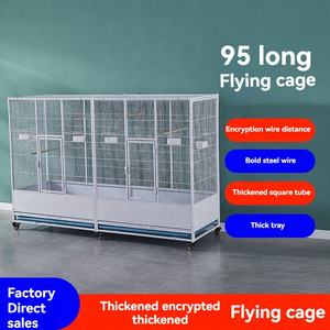 Nouvelle version fil course haute qualité durable Pigeon <span class=keywords><strong>Cage</strong></span> Pigeon élevage <span class=keywords><strong>Cage</strong></span> couleur bouton pression usine personnalisée avec roue - Product Image 3