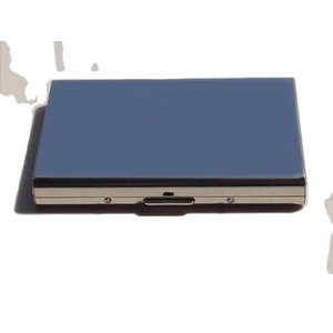 Popolare porta carte di credito in alluminio porta carte di credito aziendale portacarte regalo - Product Image 4