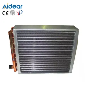 Aidear Customized Air Cooled Fin And Tube Heat Exchanger Aluminum fin Copper Tube for industrial use