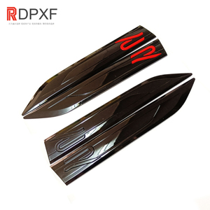 Nuovo Adesivo 3D in ABS con <span class=keywords><strong>Logo</strong></span> R Blade Leaf Plate per Golf 7 8GOLF, Etichetta Laterale con Protezione - Product Image 6