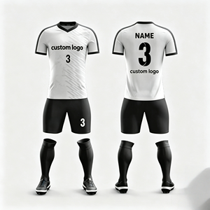 Camiseta <span class=keywords><strong>de</strong></span> Fútbol Personalizada con Logotipo <span class=keywords><strong>de</strong></span> <span class=keywords><strong>Equipo</strong></span>, Sin Pedido Mínimo, Nombre y Número Personalizados - Product Image 6