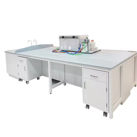 Meubles de laboratoire modernes, bancs de travail, tables de laboratoire pour agents chimiques à haute densité, pour hôpitaux et écoles