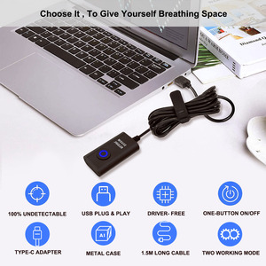 Ratón USB Jiggler, dispositivo con movimiento aleatorio, interruptor de encendido/apagado, mantiene el ordenador libre de controladores - Product Image 5