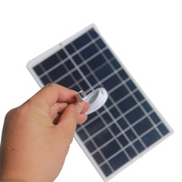 Chargeur solaire 10W 5V avec Type-C DC Micro USB pour téléphone portable, caméra de surveillance CCTV, sonnette de porte, caméra de sécurité