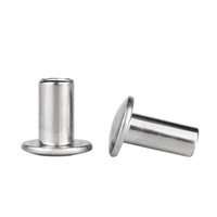 Taille personnalisée 2mm 2.5mm 3mm acier inoxydable SS 304 316 316L tête de champignon Rivet Semi-tubulaire GB873