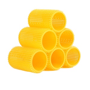 Venta Directa de Fábrica, Rulos para Peinar de 38 mm, Fáciles de Usar, Varillas para Rizar el Cabello, Venta al por Mayor, Rulos de Plástico Huecos para Dar Volumen - Product Image 1