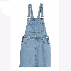 2021 di nuovo Modo Più Comodo di Disegno del Commercio All'ingrosso Della Ragazza Dei Capretti Dei <span class=keywords><strong>Jeans</strong></span> Denim Tute Vestiti Della Ragazza <span class=keywords><strong>Abiti</strong></span> - Product Image 1