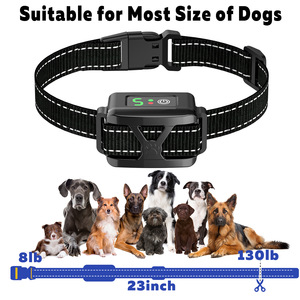 OEM ODM Wiederaufladbares Antibell-Hundehalsband Intelligentes Bellkontroll-Halsband aus Kunststoff - Product Image 1