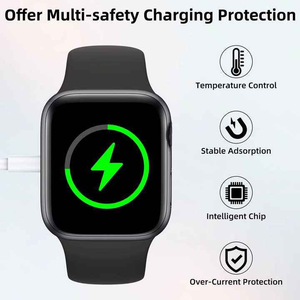 Pengisi daya Jam nirkabel tipe c, adaptor kabel pengisi daya jam magnetik Usb untuk Iwatch Se 9 8 7 6 5 4 <span class=keywords><strong>3</strong></span> <span class=keywords><strong>2</strong></span> 1 Penjualan Terbaik - Product Image 5
