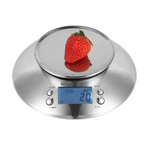 हाईट सटीक बेकिंग खाना मापने वाले पैमानों डिजिटल रसोई स्केल 5 किलोग्राम फैक्टरी थोक - Product Image 2