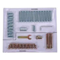 Fabricant de vis de fixation Chicago personnalisées vis de fixation en aluminium quincaillerie personnalisée jeu de vis de meubles avec boîte