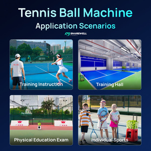SHAREWELL SW-T7 Pro Macchina Professionale per Palline da <span class=keywords><strong>Tennis</strong></span> e Pickleball con Controllo Vocale AI e Condivisione Dati per 100 Palline - Product Image 6
