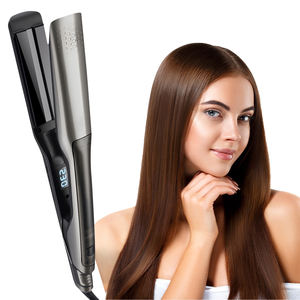 Machine à lisser les cheveux ionique professionnelle fer à lisser les cheveux personnalisé fer plat nouvelle personnalisation - Product Image 1