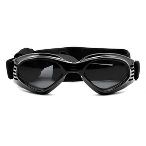 Lunettes pliables pour chiens, lunettes de soleil coupe-vent pour chiens <span class=keywords><strong>avec</strong></span> bande élastique réglable, lunettes pour animaux de compagnie <span class=keywords><strong>avec</strong></span> protection contre la poussière UV, vente en gros - Product Image 2