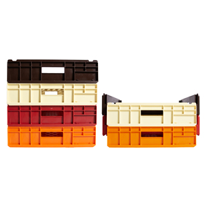 Caisses à pain empilables en plastique recyclable de qualité alimentaire en maille de haute qualité pour l'industrie de la boulangerie - Product Image 2