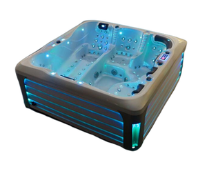 Spa extérieur <span class=keywords><strong>pour</strong></span> 6 personnes, bain à remous, mini-baignoire de relaxation, jets de massage, <span class=keywords><strong>piscine</strong></span> <span class=keywords><strong>hors</strong></span> <span class=keywords><strong>sol</strong></span>, spa de plein air, USA - Product Image 3