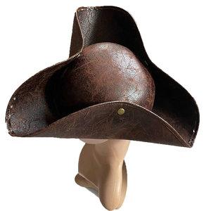Accessoires de fête d'Halloween, masques de pirates des Caraïbes, chapeau triangulaire de Jack Sparrow, turban - Product Image 2