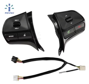 PEIVSO High Performance Steering Wheel Switch <b>Control</b> Button <b>For</b> Kia K2 Rio With Audio & <b>Phone</b> Function OEM 967004Y000 - Product Image 1