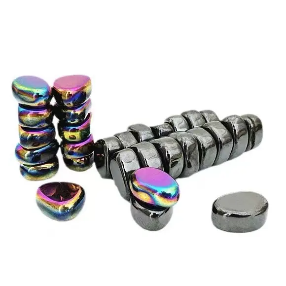 Starker magnetischer Ferrit-Kampfschach-Rolls tein zeigt Magnet-Rolls tein Ferrit-Schotter