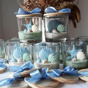 Bougies parfumées créatives et uniques en forme de coquillage, inspirées de l'océ<span class=keywords><strong>an</strong></span>, en cire de soja pure, faites à la main, pour cadeaux – Vente chaude sous marque privée - Product Image 1