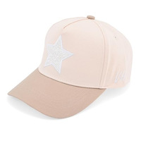 Casquette de baseball en coton bicolore structurée à 5 panneaux avec logo personnalisé brodé en 3D, style A-Frame, qualité OEM, vente en gros