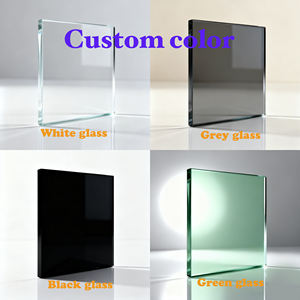 Verre trempé personnalisé, adapté aux pièces de rechange de cabine de tracteur et d'excavatrice, <span class=keywords><strong>pare</strong></span>-<span class=keywords><strong>brise</strong></span> de tricycle personnalisé - Product Image 2