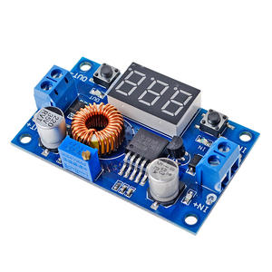 XL4015 5A daya tinggi 75W DC-DC modul Step-down yang dapat disesuaikan modul catu daya Voltmeter LED - Product Image 3