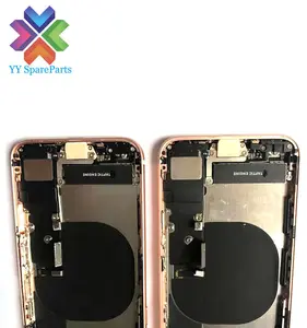 מקורי דיור לשנות חזרה זכוכית עבור iPhone XS חזרה כיסוי סוללה כיסוי דלת אחורי כיסוי עם קטן חלקי משלוח מהיר