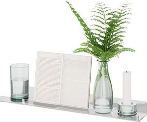 Étagère en acrylique <span class=keywords><strong>sur</strong></span> <span class=keywords><strong>mesure</strong></span>, étagère flottante transparente pour salle de bain, chambre à coucher, <span class=keywords><strong>cuisine</strong></span>, étagère murale en acrylique, présentoir transparent - Product Image 4