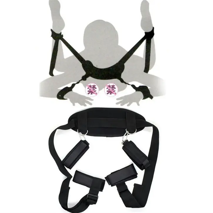 Brinquedo sexual adulto versão atualizada para casais, equipamento de bondage feminino com maca de perna, alça de perna para usuários gays
