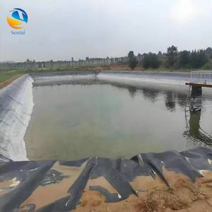 Grande rouleau de géomembrane HDPE pour bassin, largeur 8m, pour <span class=keywords><strong>lacs</strong></span> artificiels, fermes piscicoles, usage industriel - Product Image 4