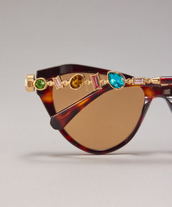 Acetate <strong>Gem</strong> cat Eye Sunglasses Male Lady Trend Polarized Sunglasses Driving Glasses - Product Image 3