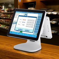 Tienda de conveniencia pantalla táctil POS todo en uno venta al por mayor OEM POS dispositivo caja registradora PC al por menor