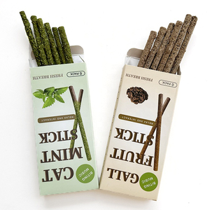 Valerian matatabe mèo đồ chơi galgo Bạc cây nho dính mọc răng răng mèo làm sạch kẹo mút mèo liếm đồ chơi - Product Image 3