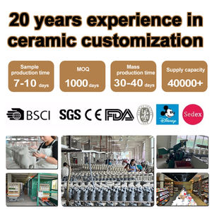 Tazas de Café de Cerámica de Porcelana con Dibujos Animados de Tiburones, Lindas, al por Mayor, de Alta Calidad, Aptas para Alimentos, Aptas para Microondas, MOQ <span class=keywords><strong>1000</strong></span> - Product Image 6