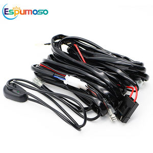 Kit cablaggio automatico universale 12V 40A per Auto per lavoro a LED barra luminosa di guida con fusibile interruttore relè cablaggio di collegamento - Product Image 1