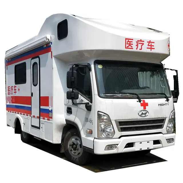 Vehículos médicos móviles de Corea, caja de ambulancia y emergencias de Hospital a la venta