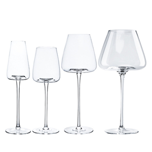 Ensemble de verres à vin rouge de style européen à fond concave, gobelets en cristal à pied rouge et fond <span class=keywords><strong>noir</strong></span>, verres à <span class=keywords><strong>champagne</strong></span> nœud papillon rouge - Product Image 6