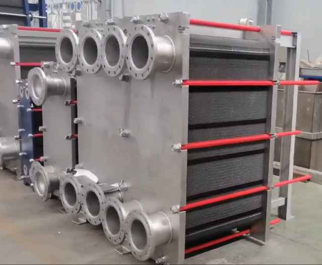 Custom Gasket Plate Heat Exchanger PHE SS 304/316L for Food & Medical Industry