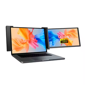 Extensor de <span class=keywords><strong>monitor</strong></span> portátil con pantalla táctil IPS de 14 "FHD 1080P, pantalla dual portátil con interfaz tipo C, extensor de pantalla para portátil - Product Image 5