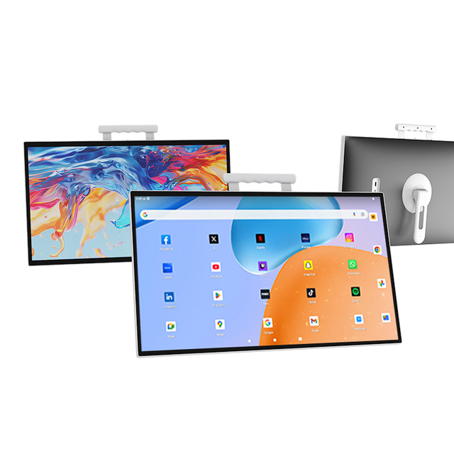 Smart Interactive Touch Screen Monitor 27 Inch Portable Smart Television Android 15 Smart Portable Mini Tv With Stand