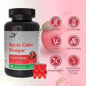 Meilleur Complément Alimentaire Bonbons Gommeux Végétaliens au Vinaigre de <span class=keywords><strong>Cidre</strong></span> de <span class=keywords><strong>Pomme</strong></span> <span class=keywords><strong>pour</strong></span> le Contrôle du Poids, Vente en Gros - Product Image 4