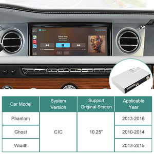 Décodeur Stwei CarPlay sans fil et Android Auto pour système CIC Phantom Wraith 2010-2016, musique Bluetooth, miroir - Product Image 5