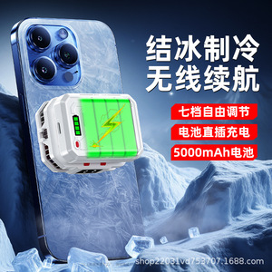 Th10 Semiconductor Magnetic Phone Cooler 5000mAh Battery Cooling With Type C Interface For Mobile Phones - Product Image 2