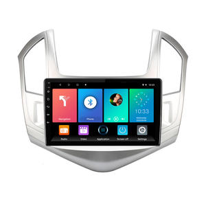 Pour <span class=keywords><strong>Chevrolet</strong></span> Cruze 2012-2015 <span class=keywords><strong>2</strong></span> <span class=keywords><strong>Din</strong></span> autoradio 4G Carplay Android 9 pouces écran tactile GPS Navigation lecteur multimédia avec cadre - Product Image 1